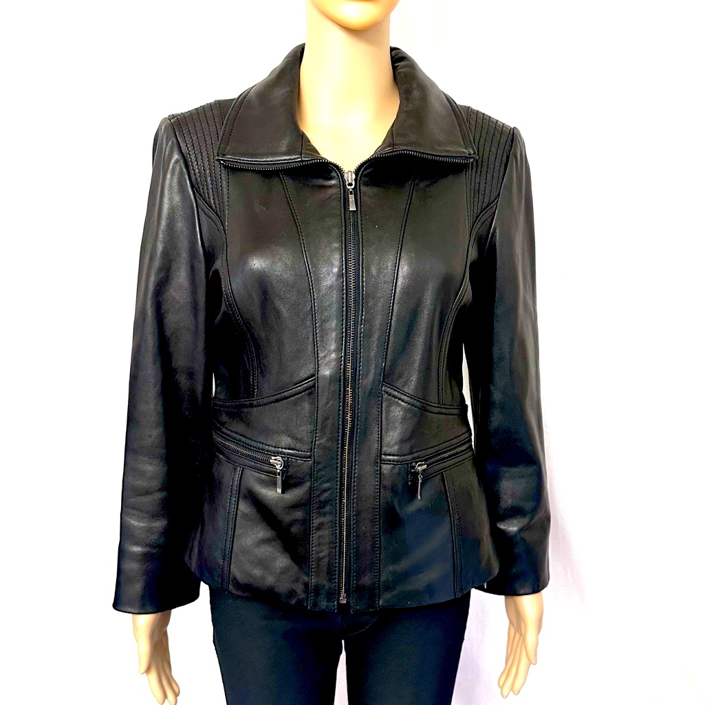 Keneth Cole Reaction Leather Jacket